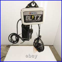 Starke 1/4 Ton 500LB 2-Speed Electric Chain Hoist 20' Lift 36/8FPM 460V FAST Starke 1/4 Ton 500LB 2-Speed Electric Chain Hoist 20' Lift 36/8FPM 460V FAST
