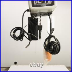 Starke 1/4 Ton 500LB 2-Speed Electric Chain Hoist 20' Lift 36/8FPM 460V FAST Starke 1/4 Ton 500LB 2-Speed Electric Chain Hoist 20' Lift 36/8FPM 460V FAST