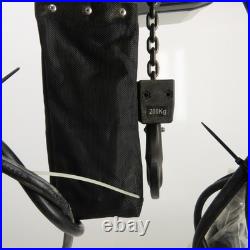 Starke 1/4 Ton 500LB 2-Speed Electric Chain Hoist 20' Lift 36/8FPM 460V FAST