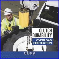 Strongway Electric Chain Hoist, 2-Ton Load Capacity, 9.84ft. Lift