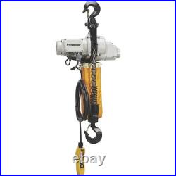 Strongway Electric Chain Hoist, 2-Ton Load Capacity, 9.84ft. Lift