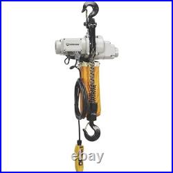 Strongway Electric Chain Hoist, 2-Ton Load Capacity, 9.84ft. Lift