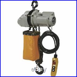 Strongway Round Chain Electric Hoist- 1-Ton Load Capacity 9.8ft. Lift