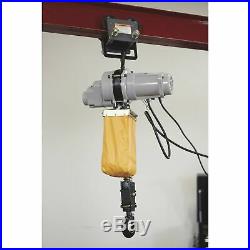 Strongway Round Chain Electric Hoist- 1-Ton Load Capacity 9.8ft. Lift