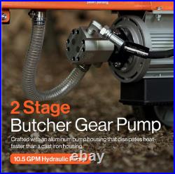 SuperHandy 14-Ton Electric Log Splitter 14 -Ton 15 -Amp Electric Log Splitter