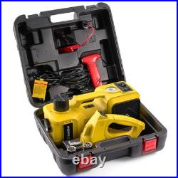 TaskStar Electric Car Jack 5 Ton Hydraulic Car Floor Jack Kit with Impact Wrench