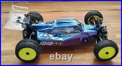 Tlr 22-4 1/10 4wd Buggy Roller In Very Good Condition Tons Of New Parts
