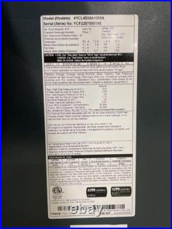 Trane 4YCL4024A1055A 2 Ton Convertible Gas/Electric Packaged Unit 14 SEER