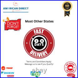 Trane Precedent 5 Ton Ac Package Unit 230V / 3Ph RTU/Horizontal 15 SEER