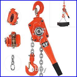 VEVOR 3Ton 6600lbs 20ft Ratcheting Lever Block Chain Hoist Industry Tool
