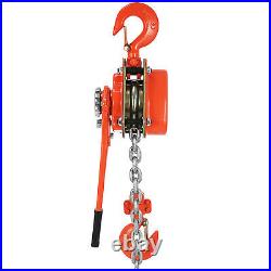 VEVOR 3Ton 6600lbs 20ft Ratcheting Lever Block Chain Hoist Industry Tool