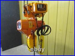 Voto KHDM Electric Chain Hoist withPower Trolley 1 Ton 2000 Lbs 26' Ft. Lift