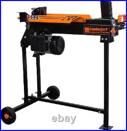 WEN 56208 6.5-Ton Electric Log Splitter with Stand WA0392 120V 15-Amp Momentary