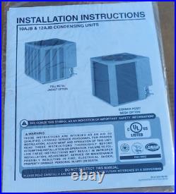Weather King 1.5 Ton AC Condenser R-22 10AJB18A01 Outdoor Condensing Unit New