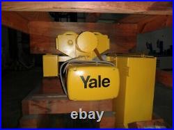 Yale 1 Ton KEL1-20RT15S1 Electric Hoist 230/460 Volt 3 Ph