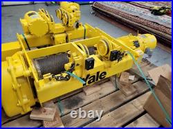 Yale 3-Ton Capacity Electric Hoist, CEW5X32MT19D with Motorized Trolly, 29' lift Yale 3-Ton Capacity Electric Hoist, CEW5X32MT19D with Motorized Trolly, 29' lift
