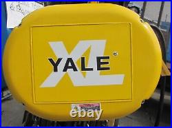 Yale LTI 5 Ton Electric XL Chain Hoist 20ft Lift Length 6 FPM 460V 3 Phase